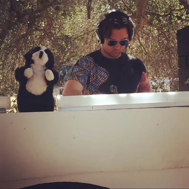 D.J. MacIntyre with Bear at UGS Lucidity.JPG