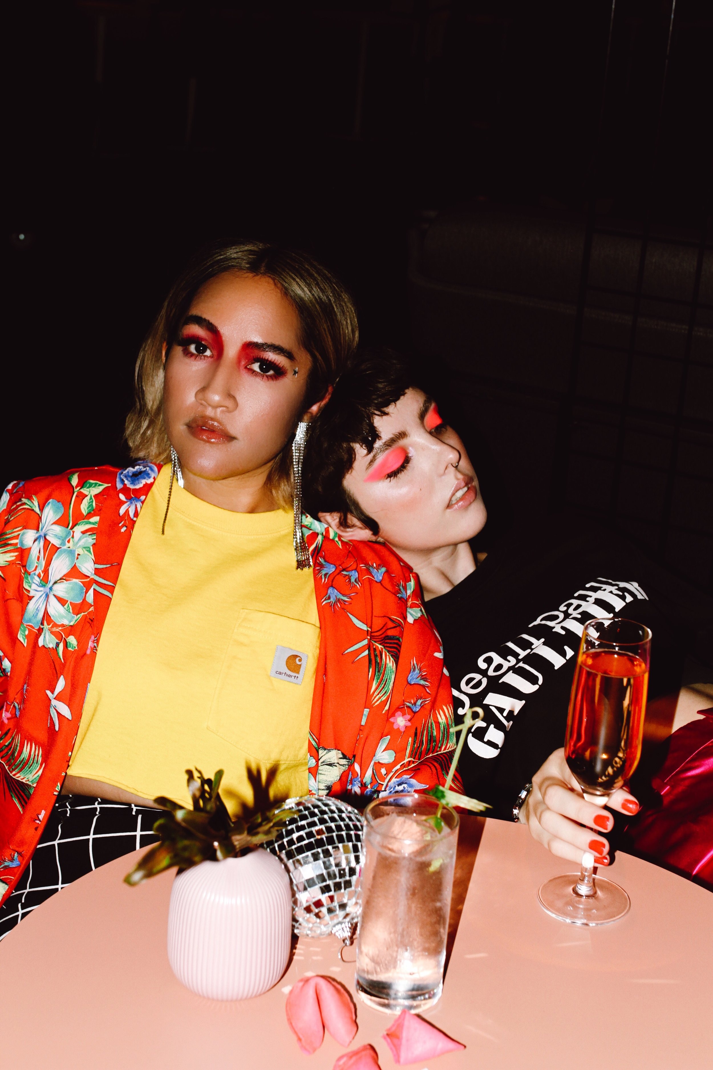   @ssierrramistt + @emnoelle for @ur_in_bigtrouble   Big Trouble Campaign , 2018 DSLR Canon EOS 7D + Polaroid 