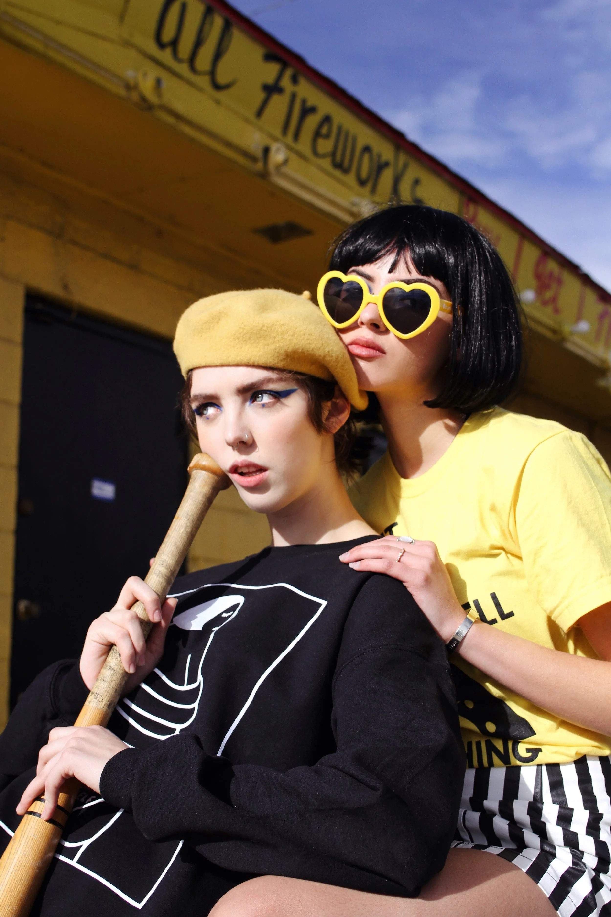   @samanthaerivera &amp; @emmanoellemeeks   PONY Merch, 2019  DSLR Canon EOS 7D 