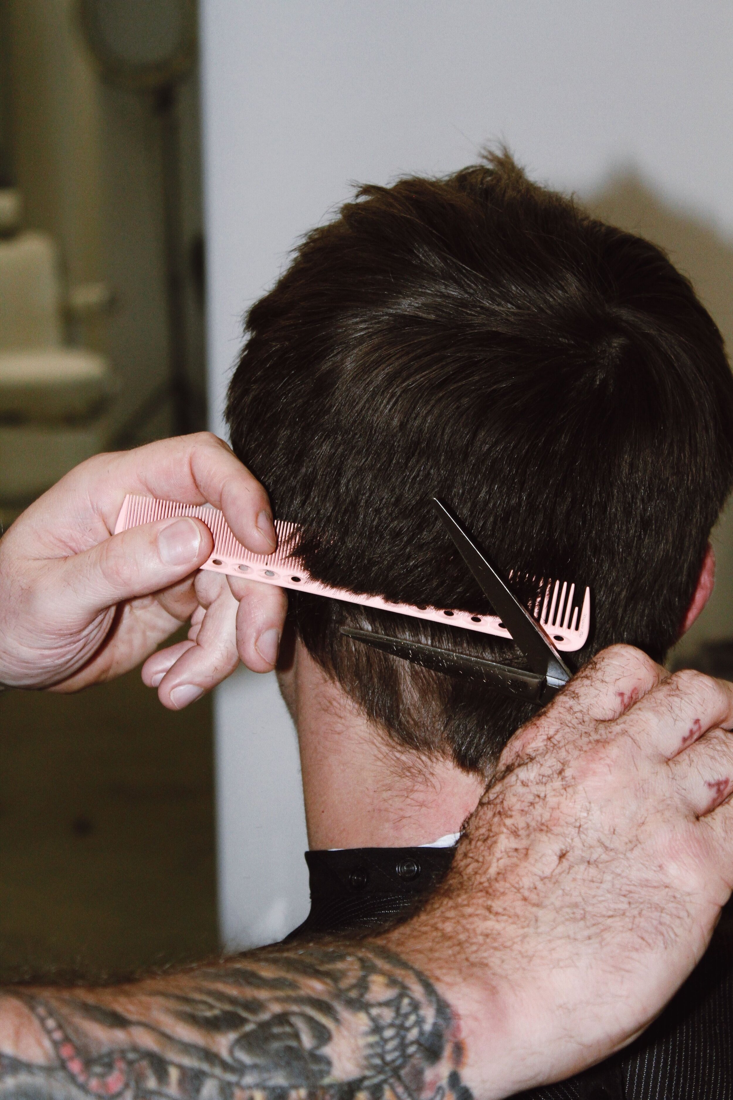   @bearic_the_barber &amp; @jacobmeeks   Barber Theory x Firsthand Supply, 2019  DSLR Canon EOS 7D 