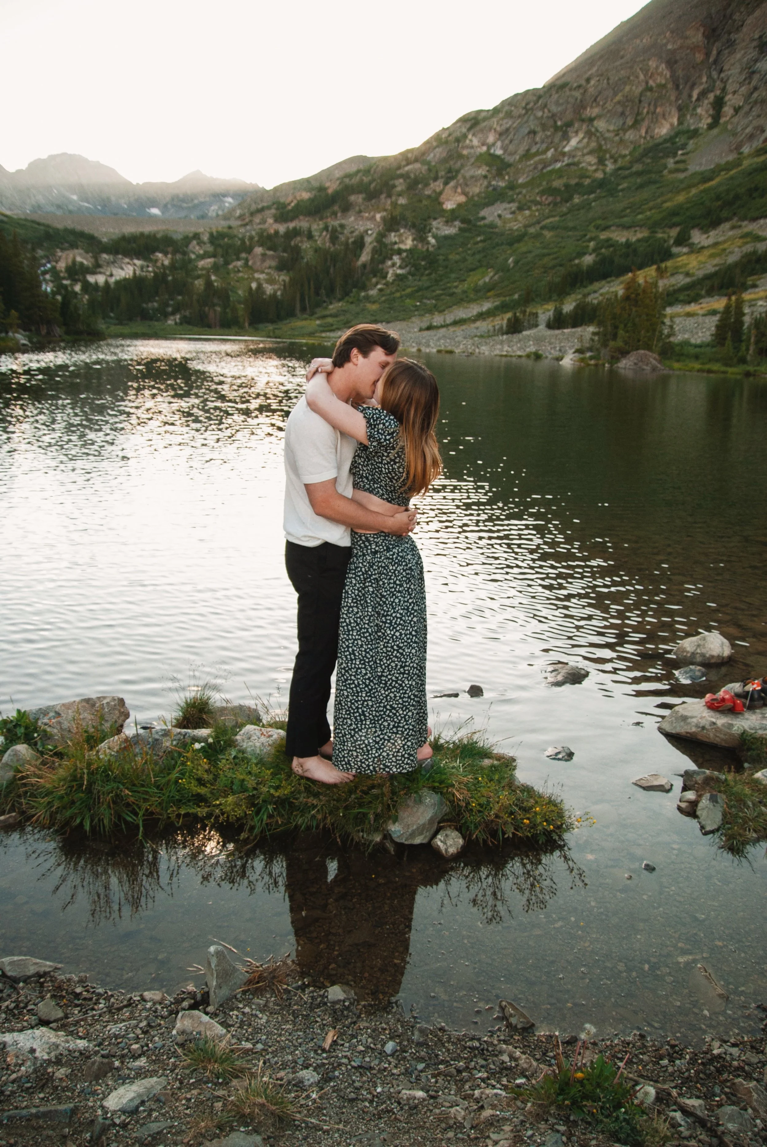 On the Water - Kissing.JPG