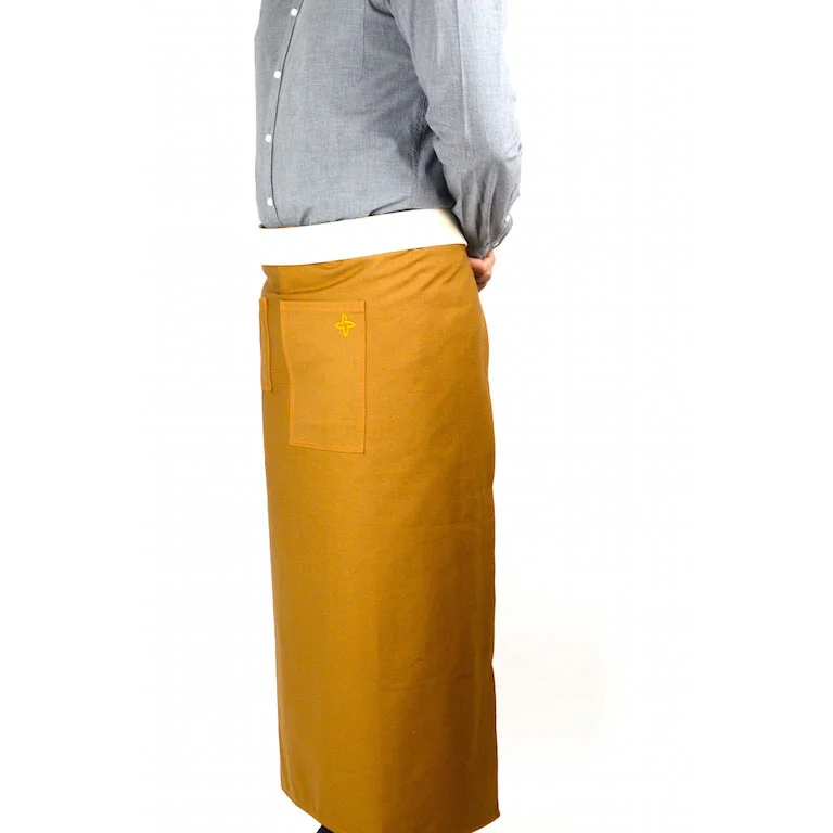 boldric apron bib bistro european mini professional chef chefs kitchen culinary heavy duty canvas cotton