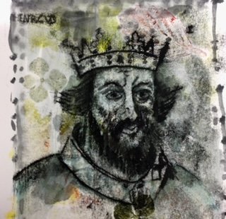 King Henry 1 (Monoprint) 