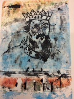 HENRY 1 CAME TO HIS REST IN READING (MONOPRINT) 