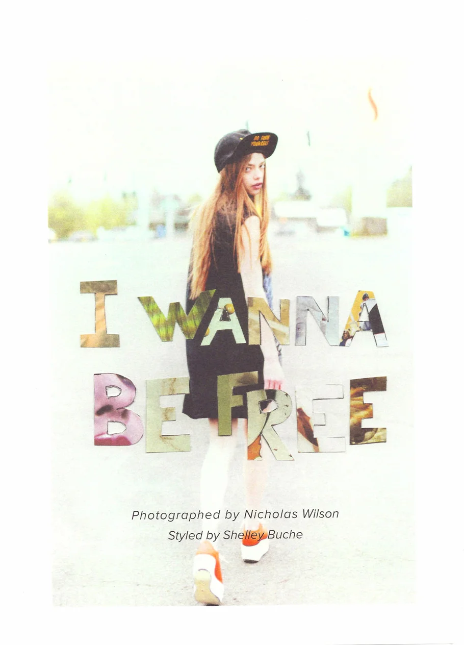 I Wanna Be Free for Solestruck First Time Vol.1 Styled by Shelley Buche Model Jennifer Sullins Beauty Terri Reece Hair Jamie Kenna