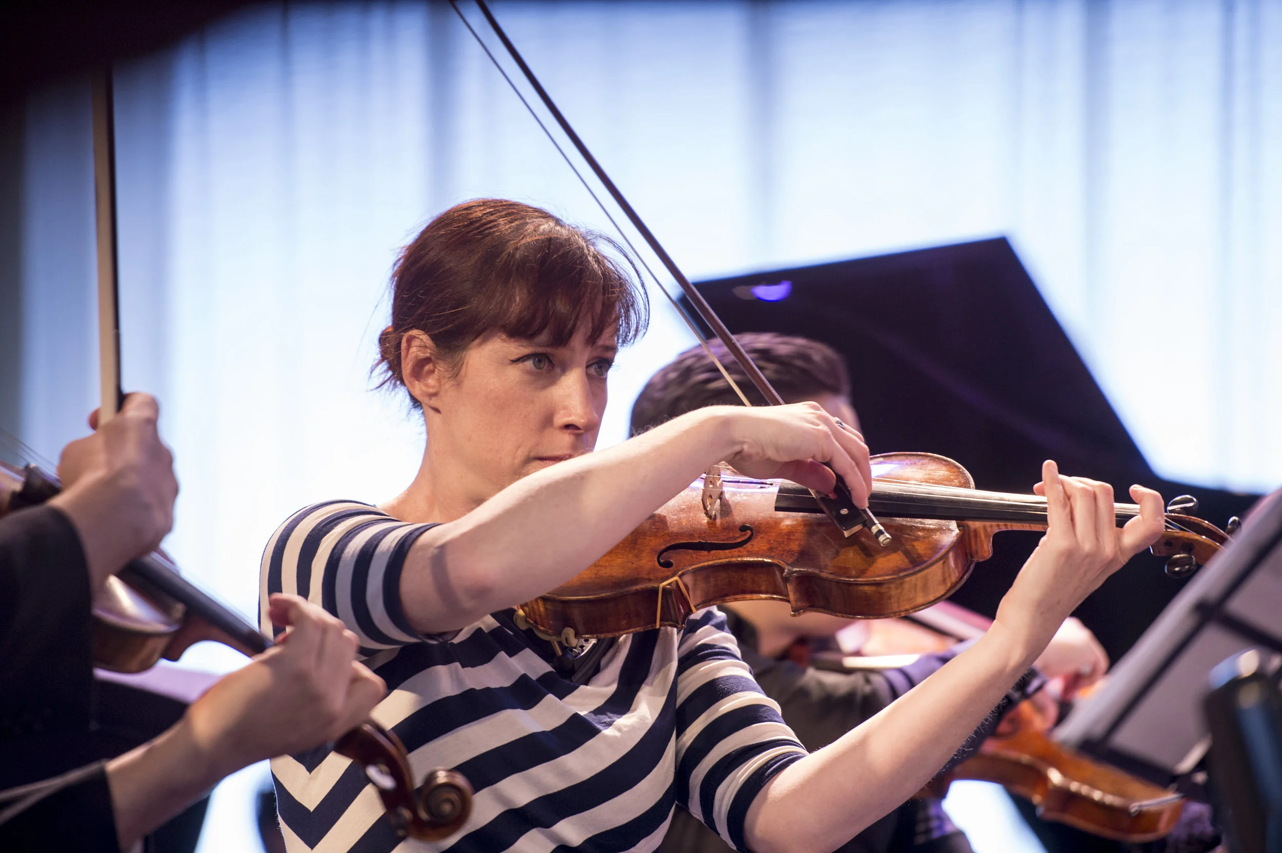 Madeleine Easton, violin