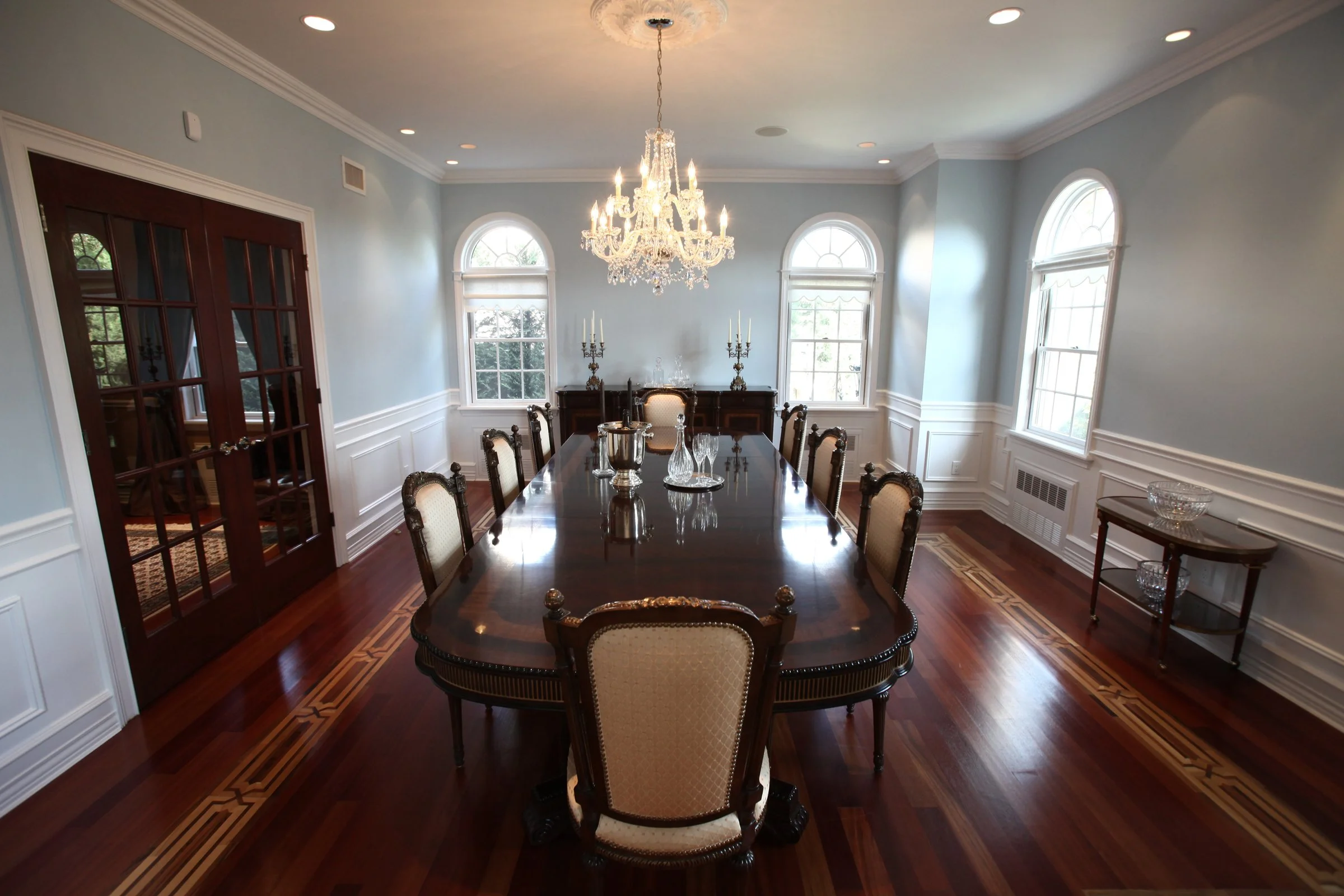  This home at 5 Center Drive in Malba Queens was built from the ground up in 2002. The dining room. 