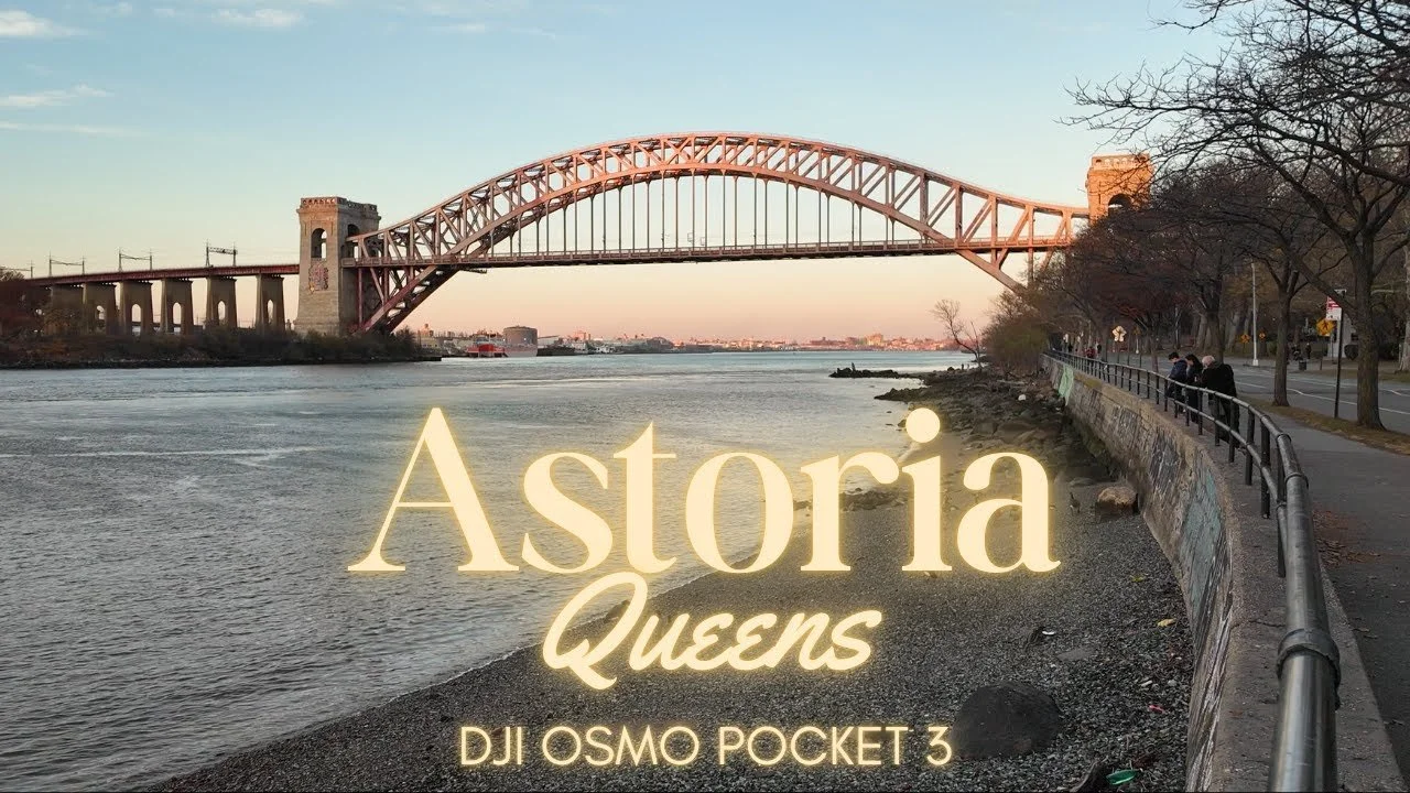 Astoria Queens NYC in Slow Motion | Cinematic Osmo Pocket 3 Footage