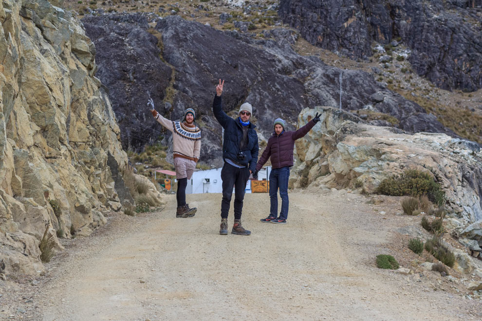 Tom, (left) Derryl (center), Jonathan (right)