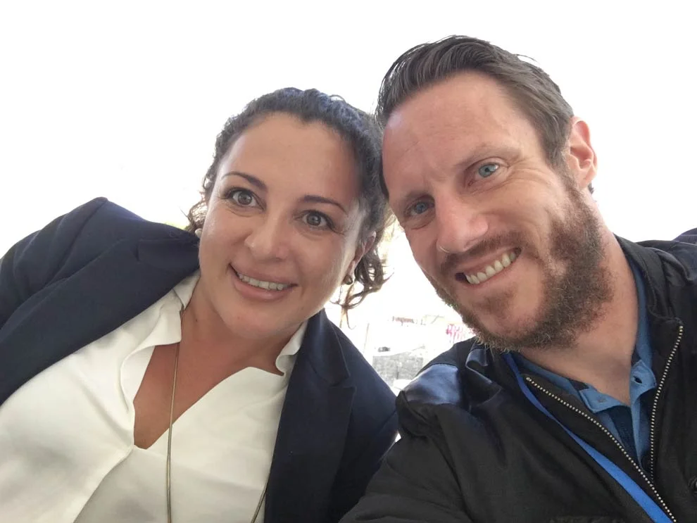 Vivi and I before the event!