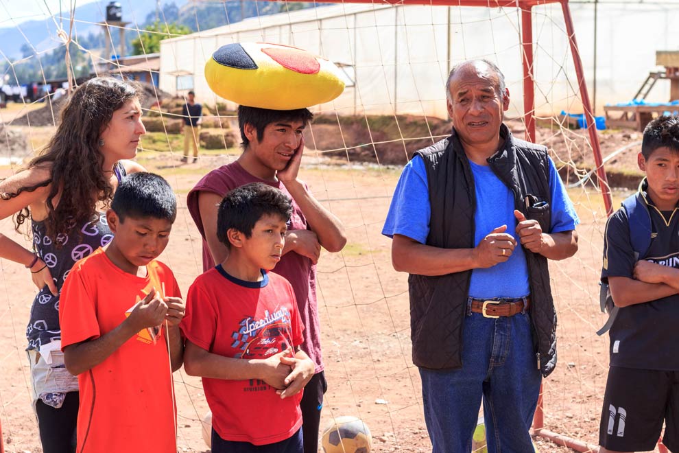 Alcides, introducing us to the home, and each of the kids.