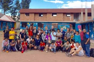 Cousteau Community Service Day in Cusco