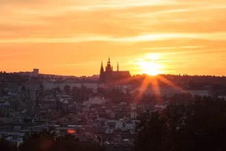 Sunset Hill, Riegrovy Sady Park: Prague
