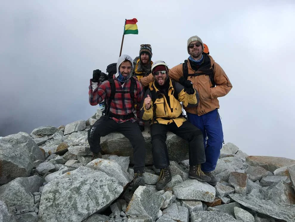 Climbing Mount Huayna Potosi, one of the gnarliest, craziest things I've ever done!