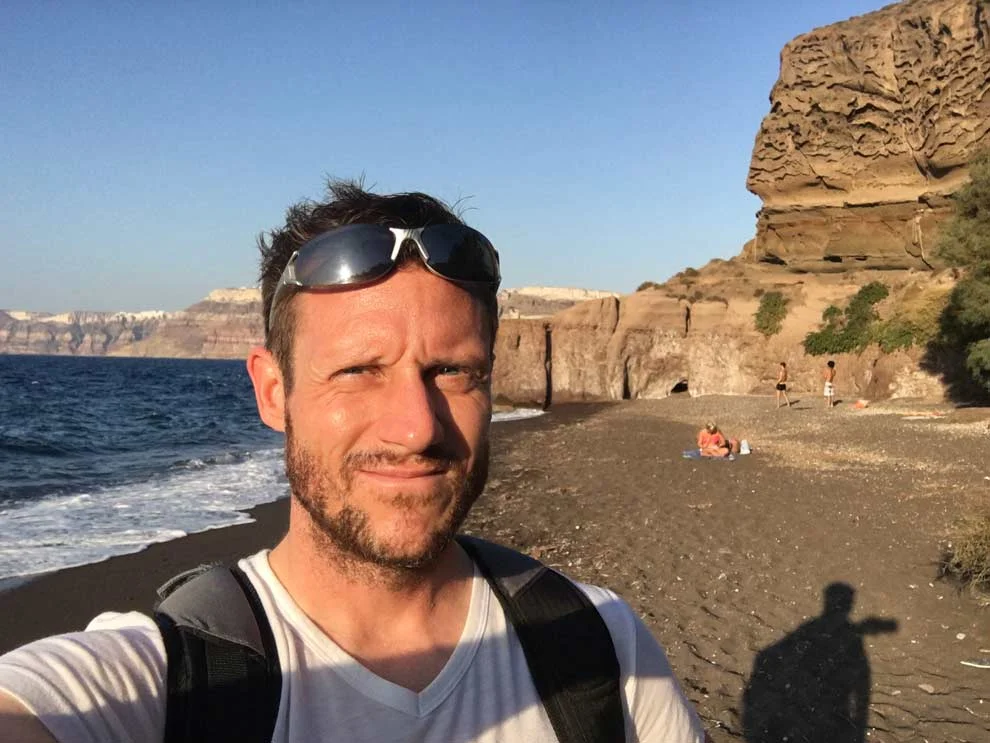 A solo trip to Santorini, Greece, and some gorgeous beaches.