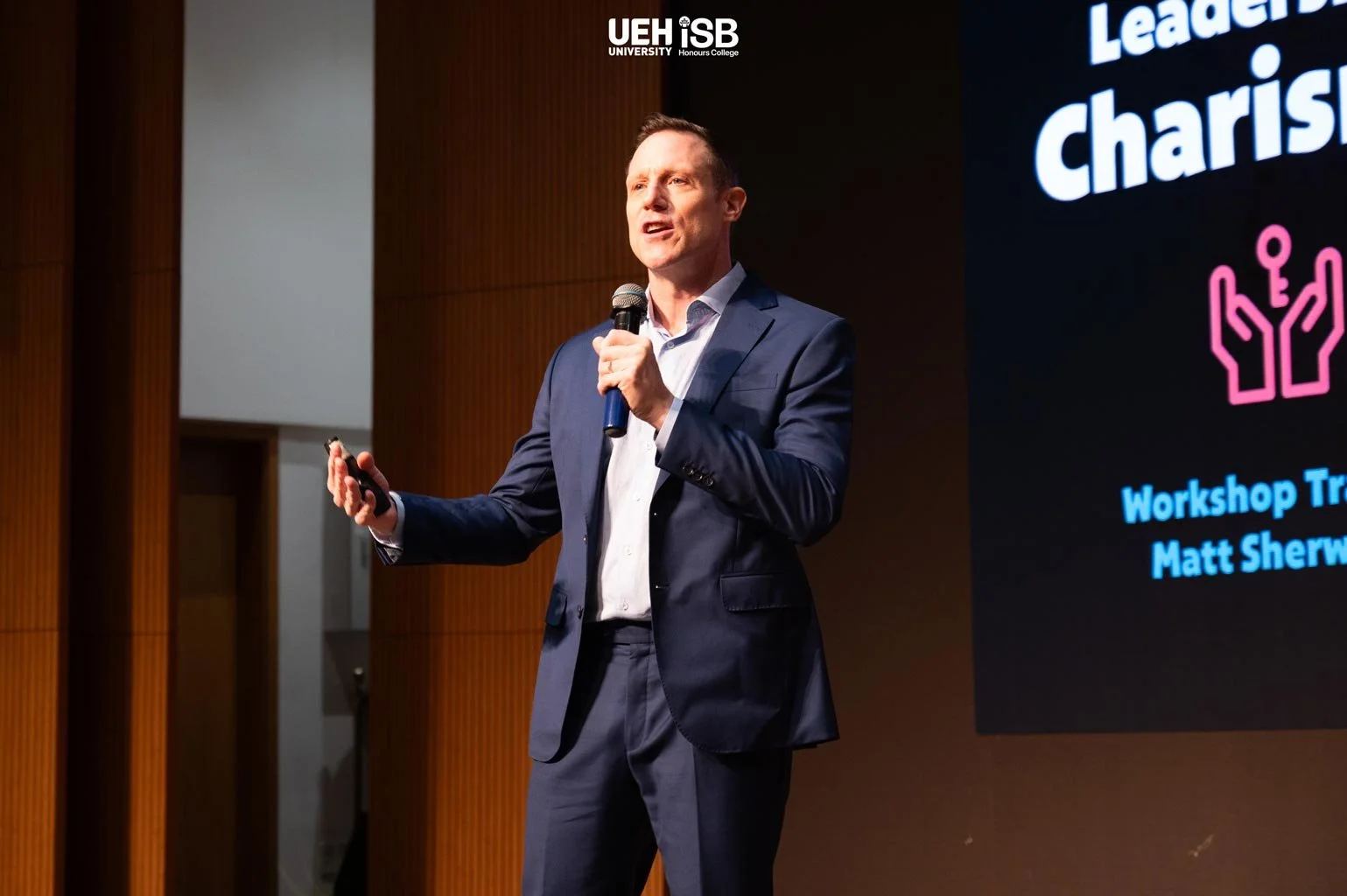 ISB - Freshman Orientation Workshops - The Secret to Leadership: Charisma!