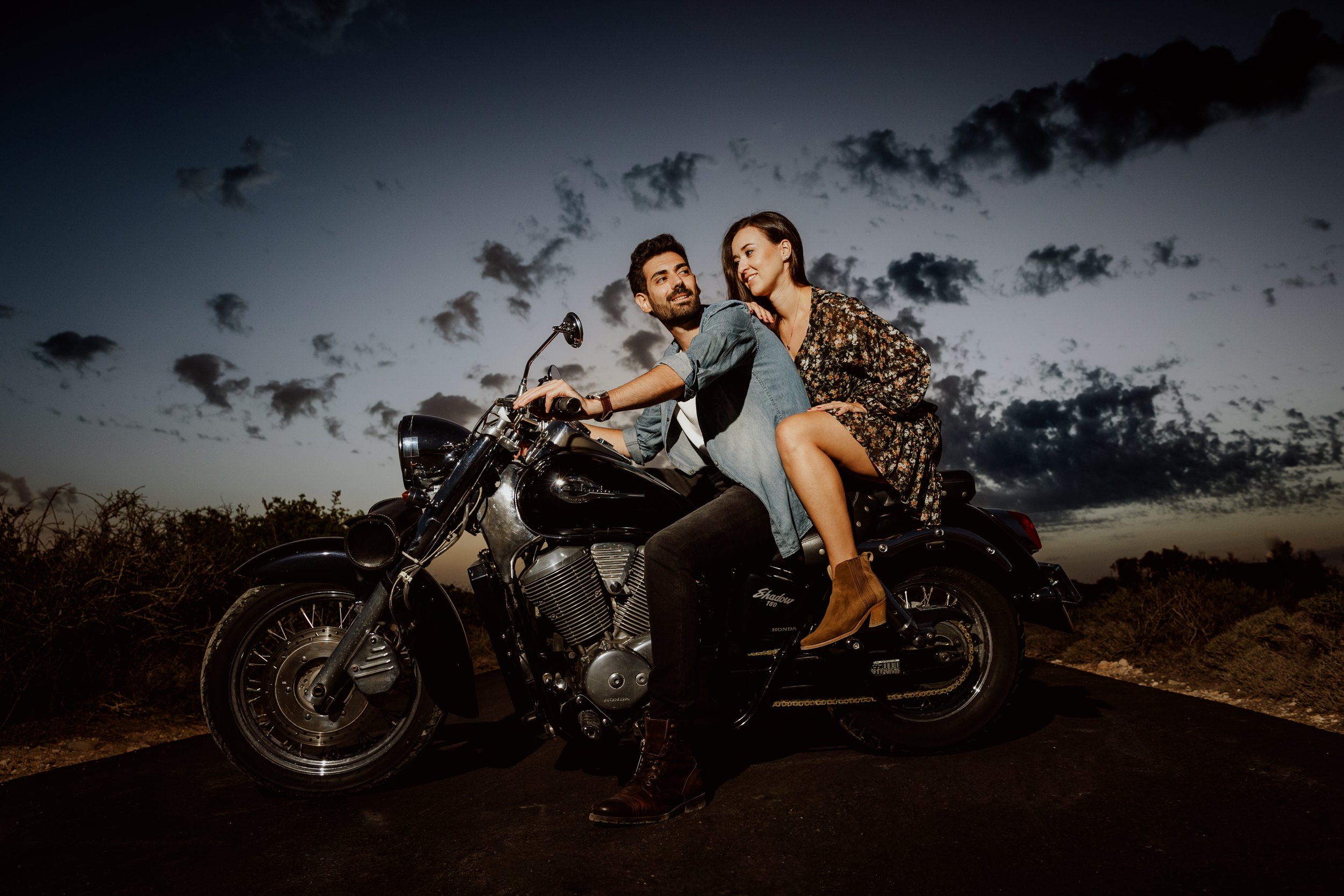 Loving Adorable Portrait of Two Attractive Good Looking Young Adult Modern  Fashionable People Guy Girl Couple on Classic Green Motorcycle Kissing  Stock Photo - Alamy