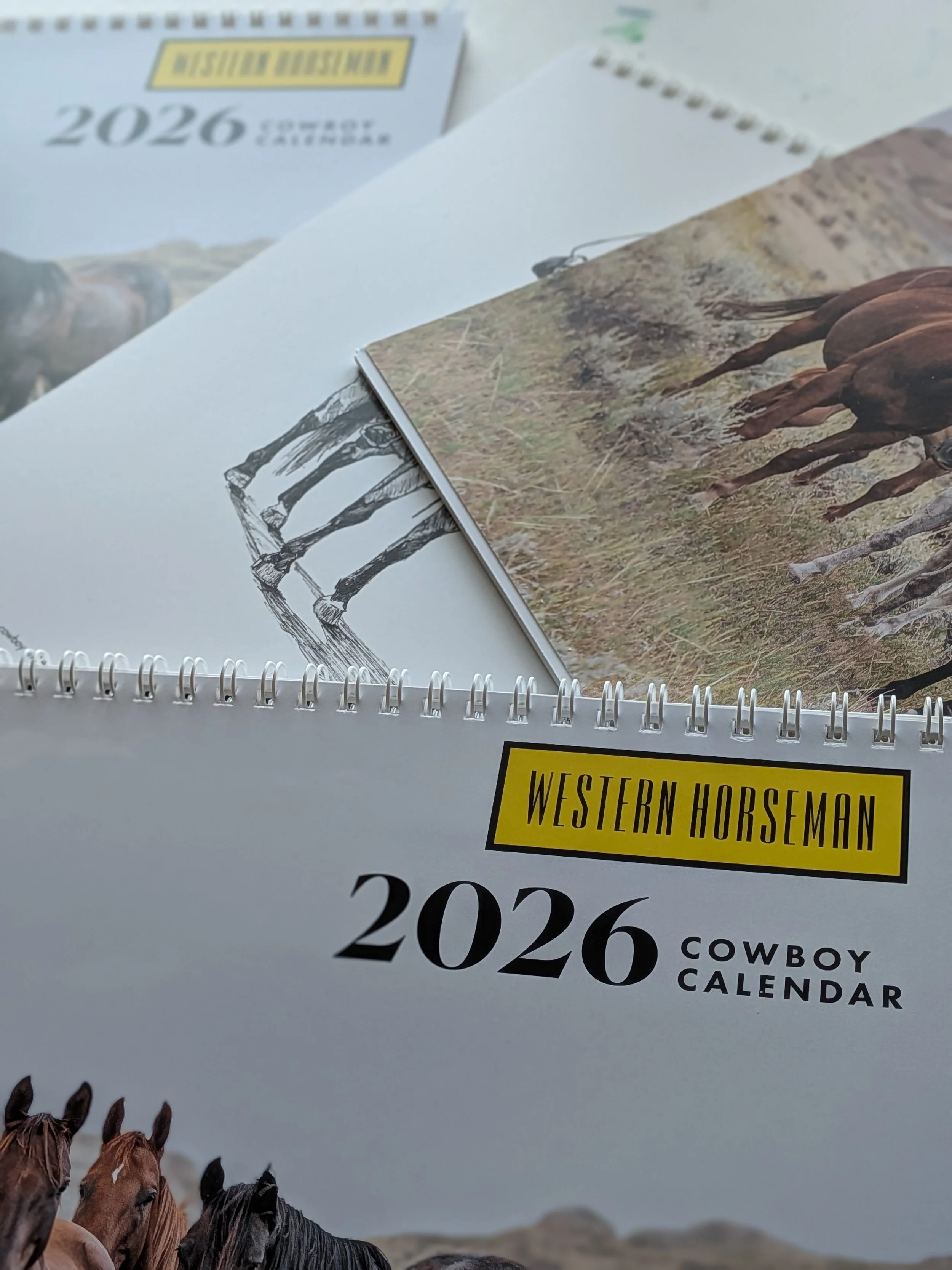 2026 Western Horseman Cowboy Calendar-signed
