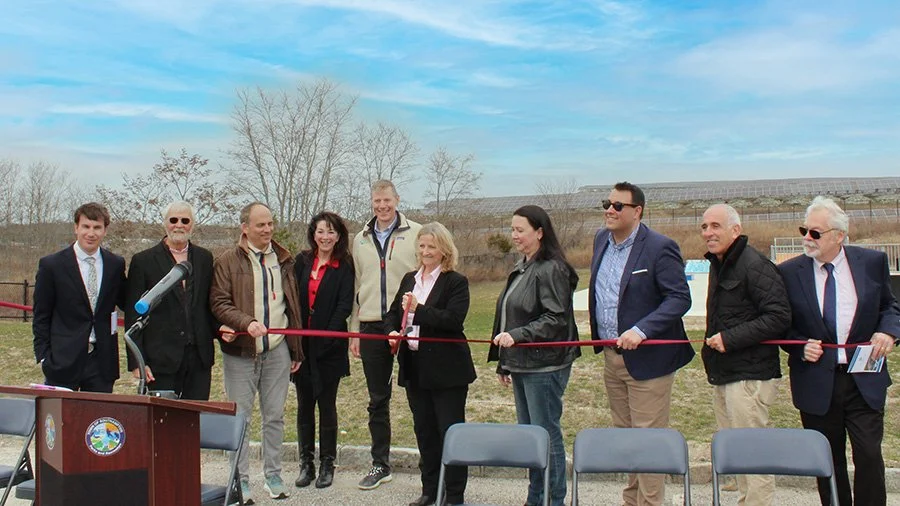 Southampton Celebrates Completion of Solar Array Atop North Sea Landfill