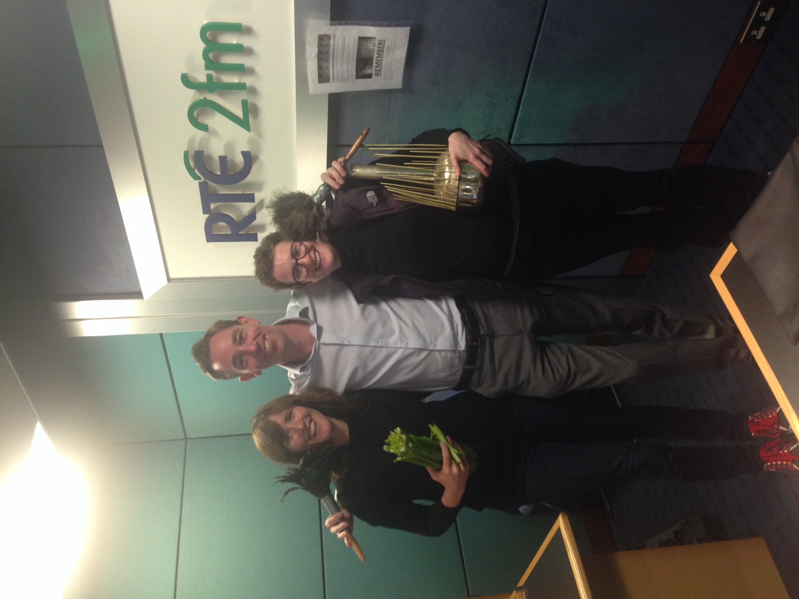 Caoimhe Doyle, Ryan Tubridy and Jean McGrath on Tubridy on RTE 2FM