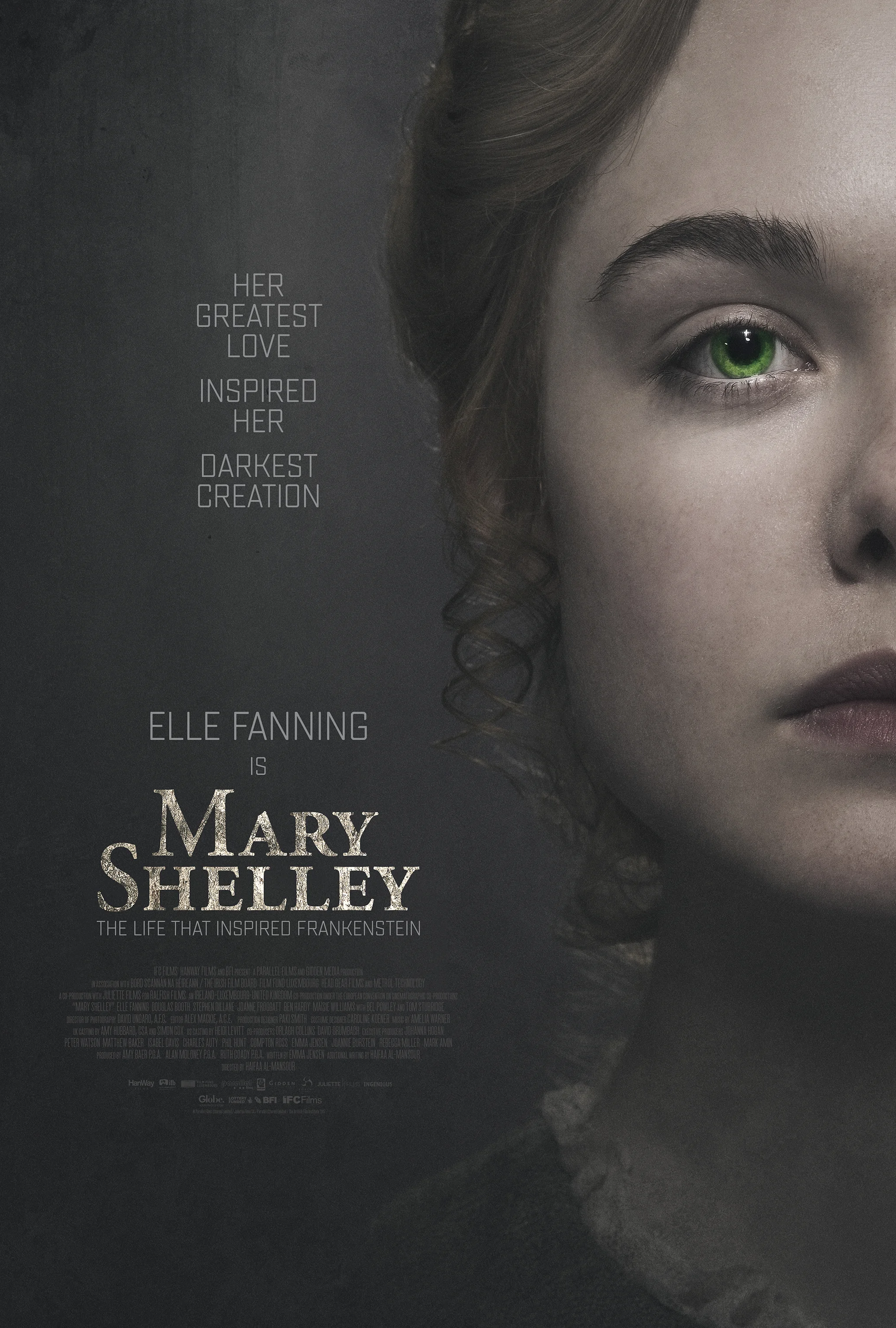 Mary Shelley / Dir : Haifaa Al-Mansour
