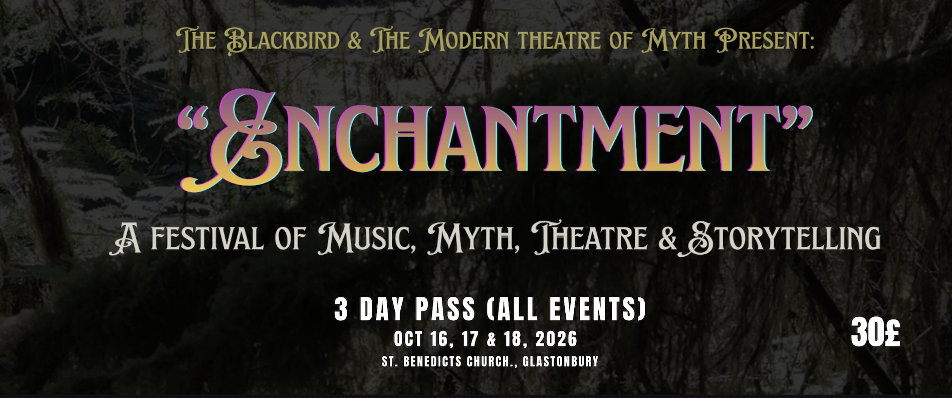 Enchantment: Three Day Pass (Five Events!)
