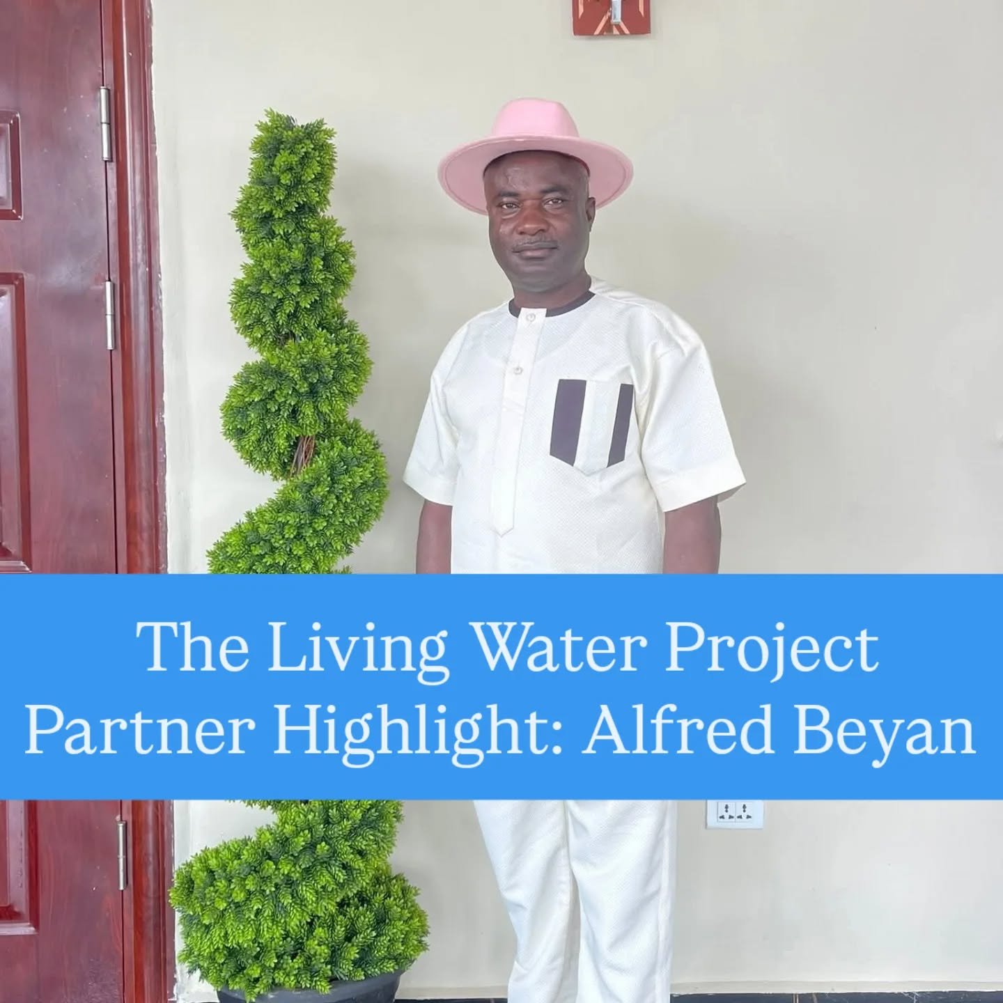 We're grateful to work with amazing in-country partners all around the world! Today we're highlighting our partner in Liberia: Alfred Beyan. 

"Mr. Alfred Zayzay Beyan is a man whose life speaks louder than words&mdash;a living testimony of fait
