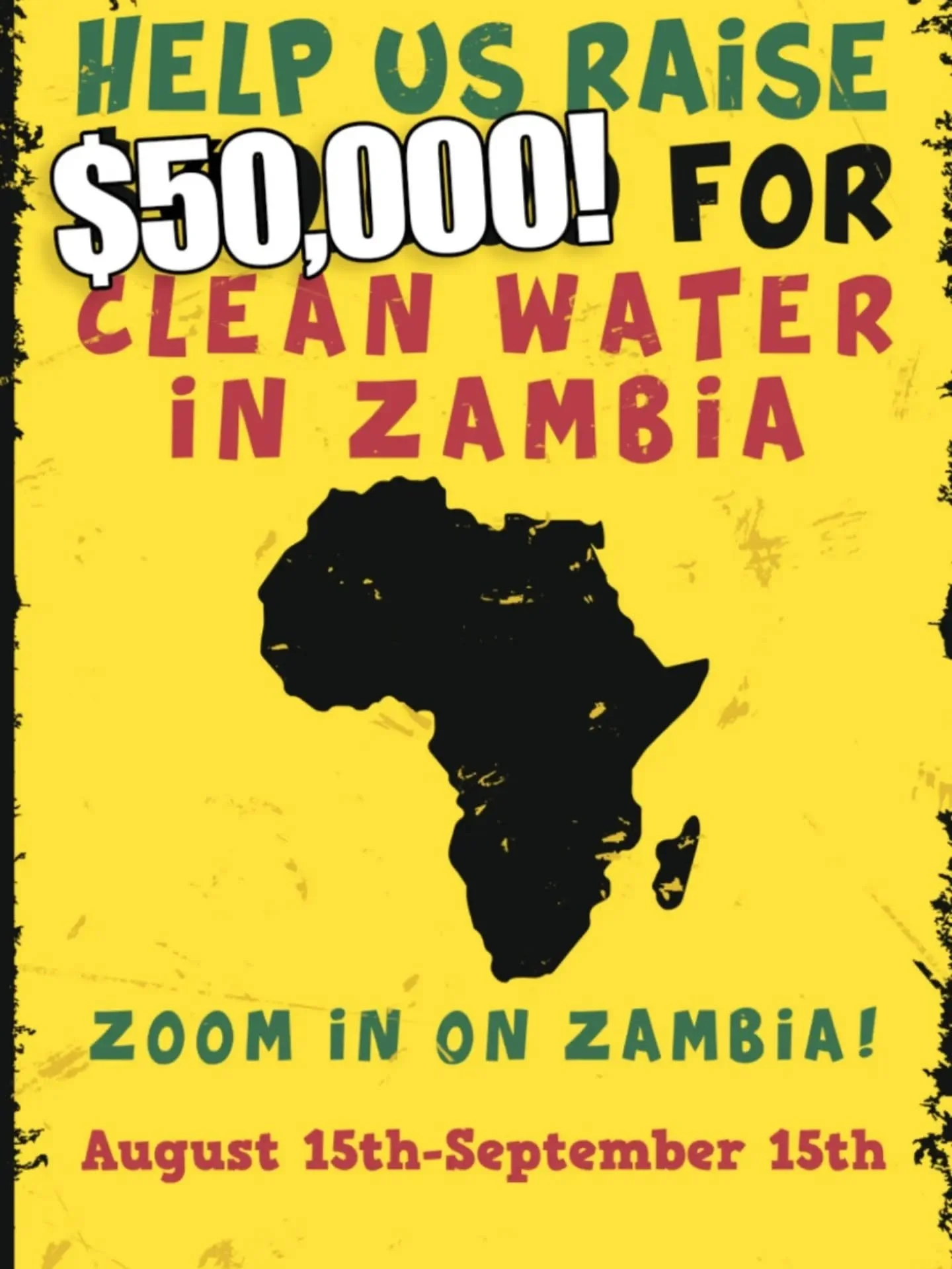 Just as we were ready to announce the end of our Zambia matching funds, we received a new last-minute $5,000 matching gift from another anonymous donor. We are now able to match your contributions up to $25,000. That boosts our goal for this year&rsq