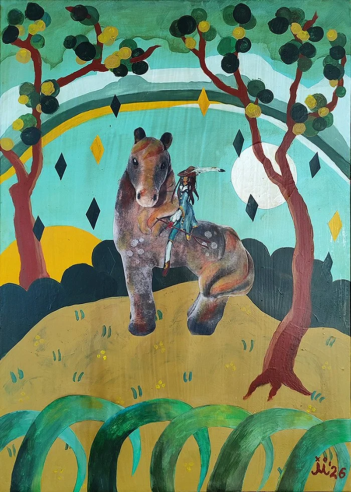 Ratsanik künkal / Rider on the Hill