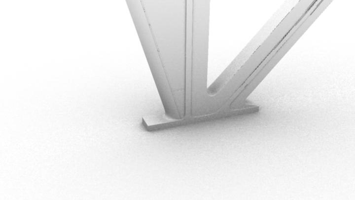 Regular ambient occlusion render.