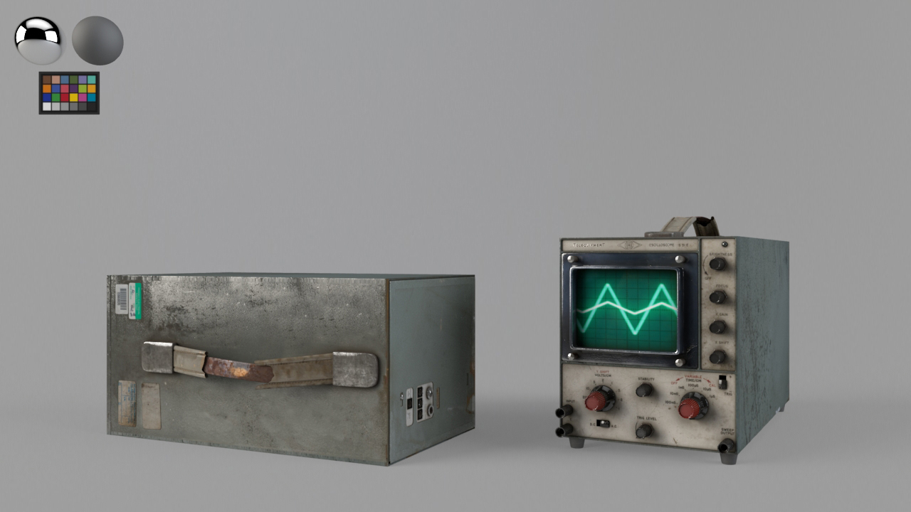 VFX prop. Look-dev.