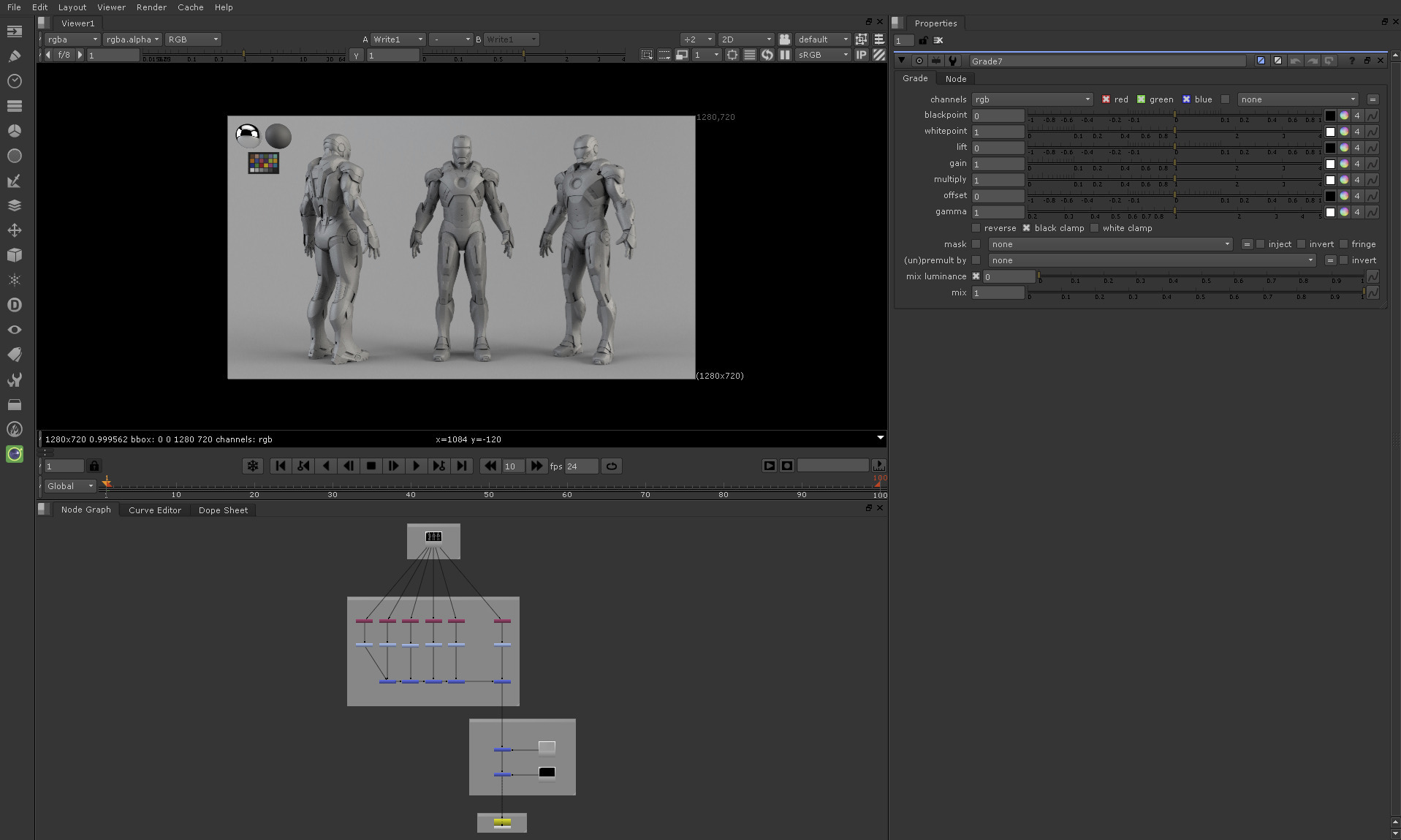 Nuke screenshot.