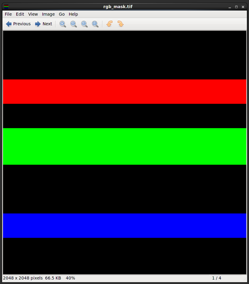 This is the RGB mask that I'm using.