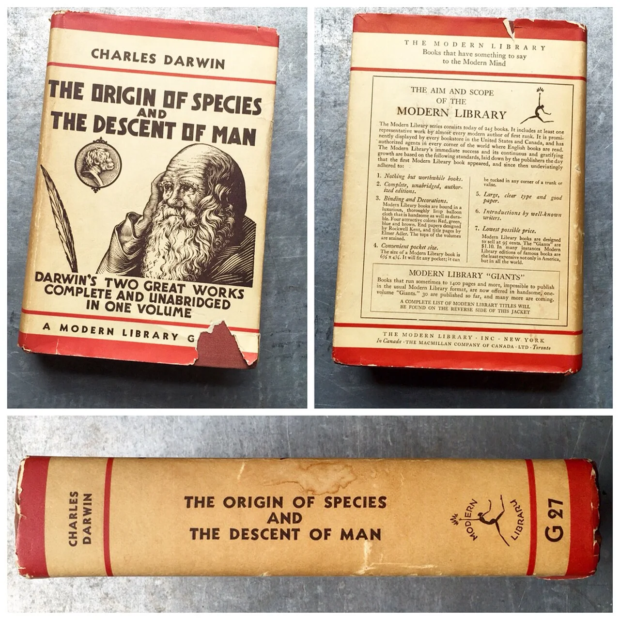 1st Edition Charles Darwin Set