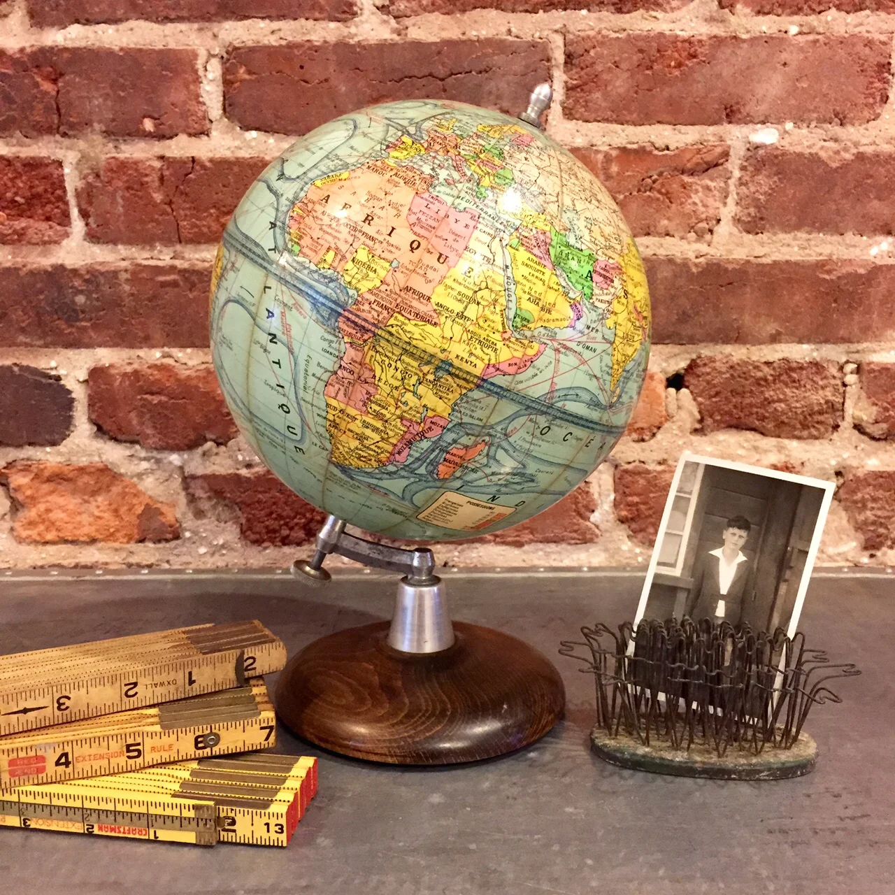 8" J Forest Globe from France