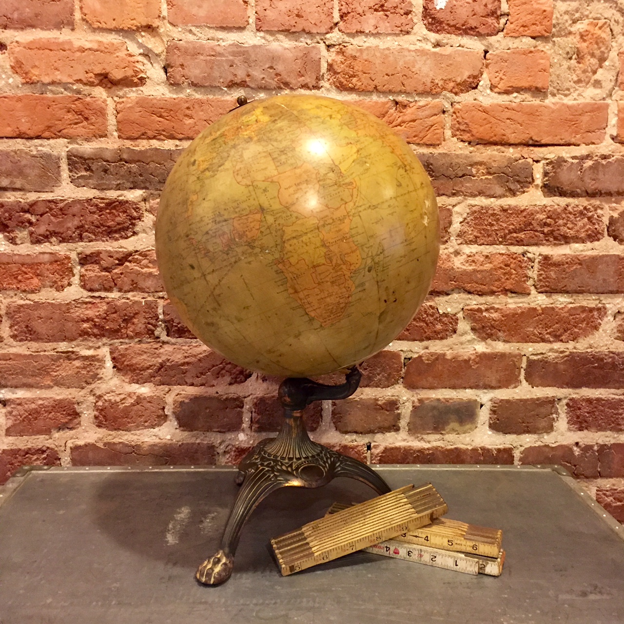 1929 Denoyoer-Geppert World Globe