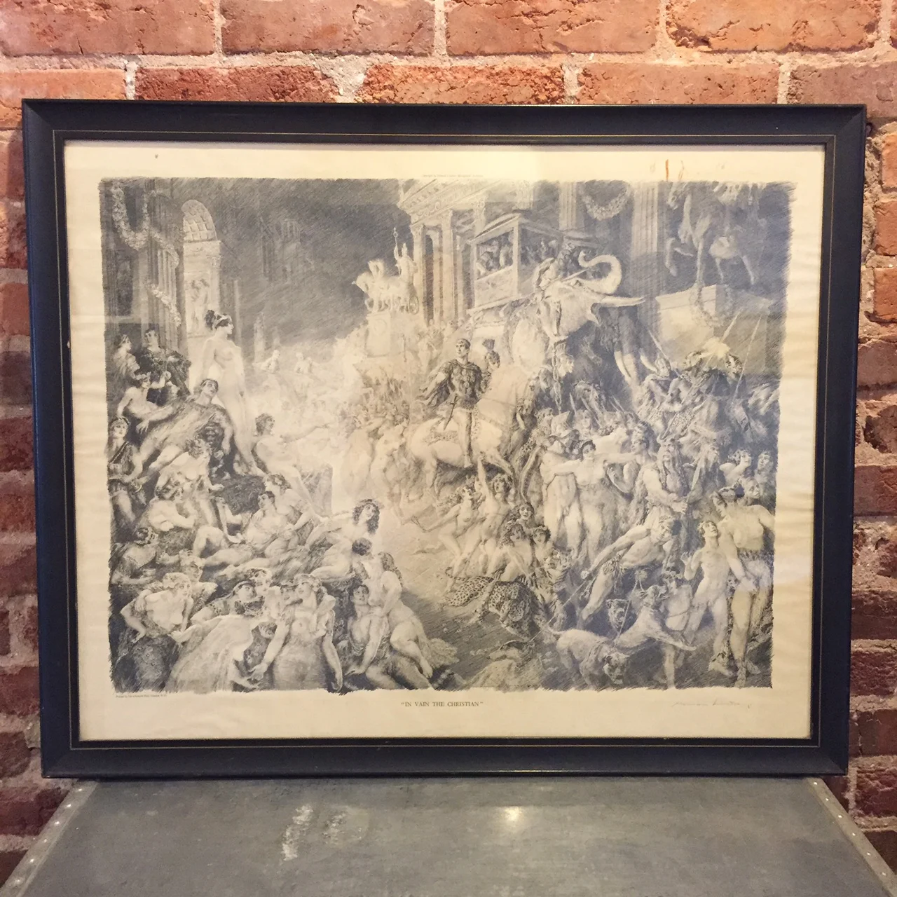 Rare Norman Lindsay Signed Print