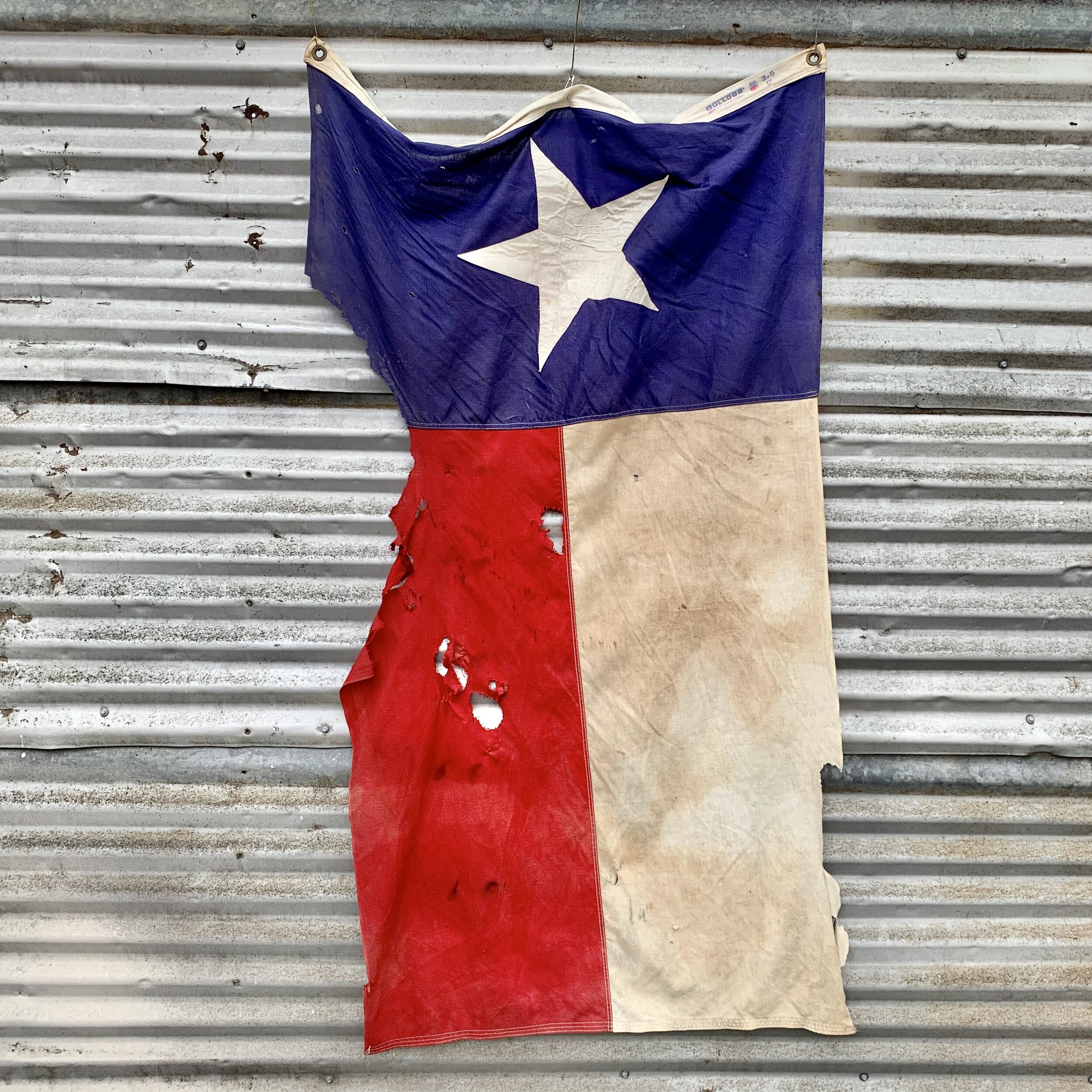 Perfectly Distressed Texas Flag