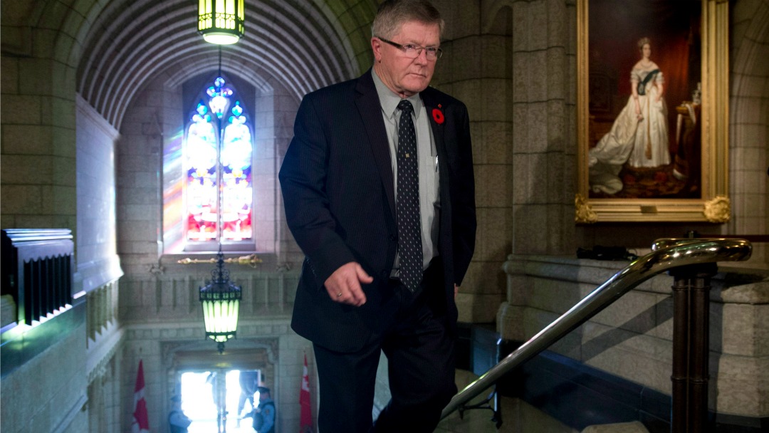 Conservative Senator Don Plett has been an outspoken critic of the Liberals’ transgender rights bill, which has its third reading Tuesday. (Adrian Wylde/CP)