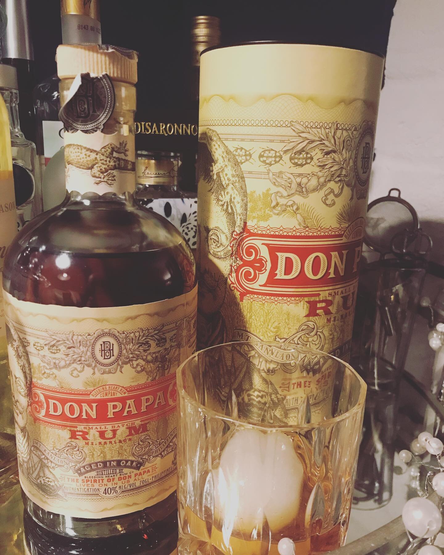 Time for a birthday drink...
Love a @donpaparum 
#donpapa #rum #lockdown #birthday #stayhome  #drink #alcohol
