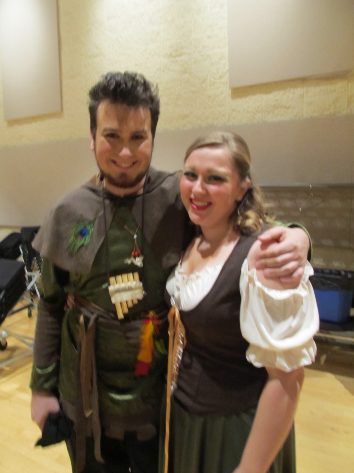  Backstage with Papageno!, PLU The Magic Flute, November 2012 