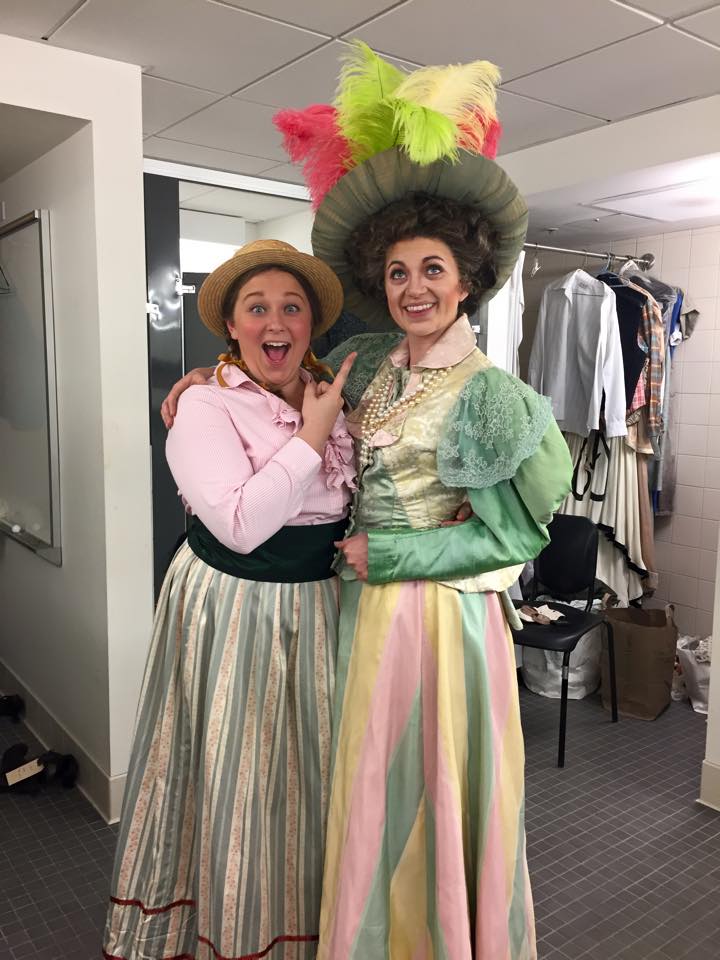  Backstage Albert Herring, SFCM, May 2015 