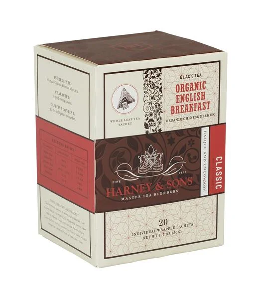 SILKEN SACHETS ORGANIC ENGLISH BREAKFAST
