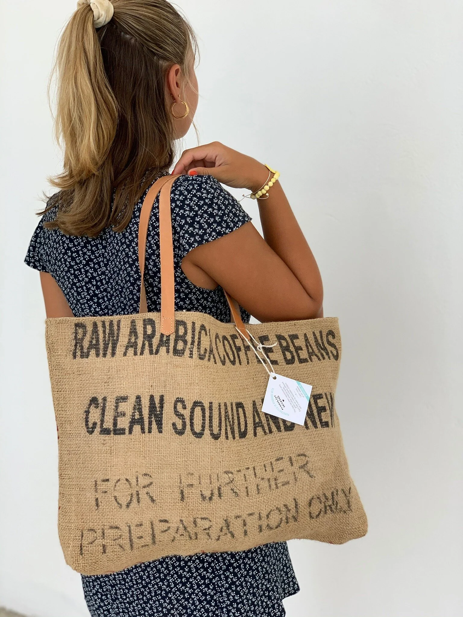 DUPPIES BEACH TOTE (LARGE)