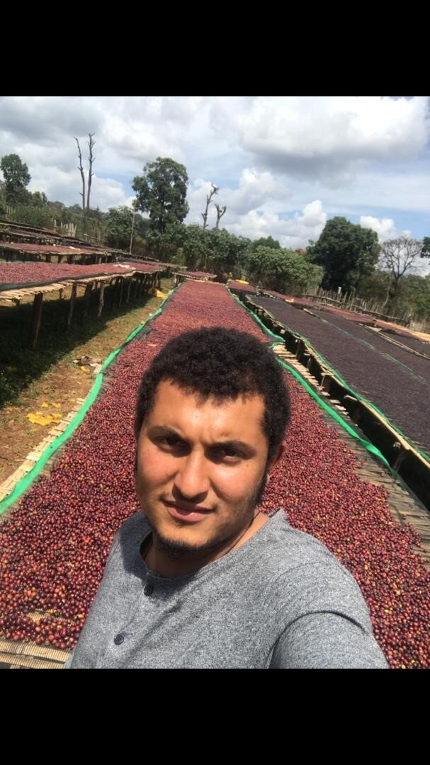  FARMER: YIDNEKACHEW SELESHI ALEMU  NATIONAL WINNER  IN CUP OF EXCELLENCE  