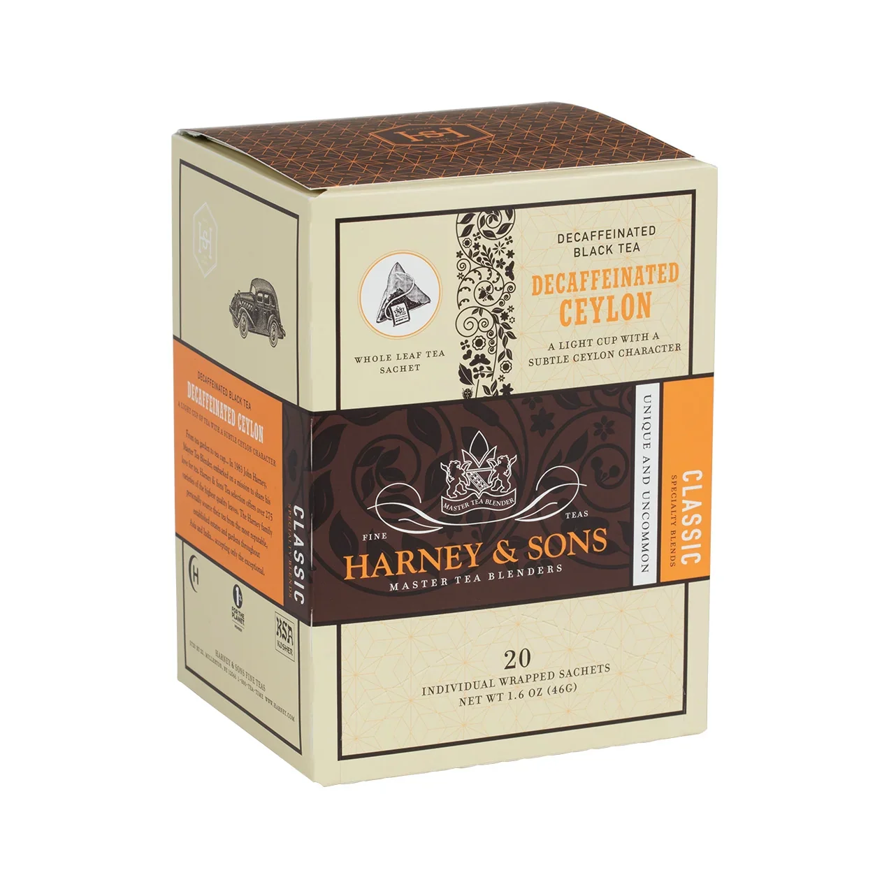 SILKEN SACHETS DECAF CEYLON