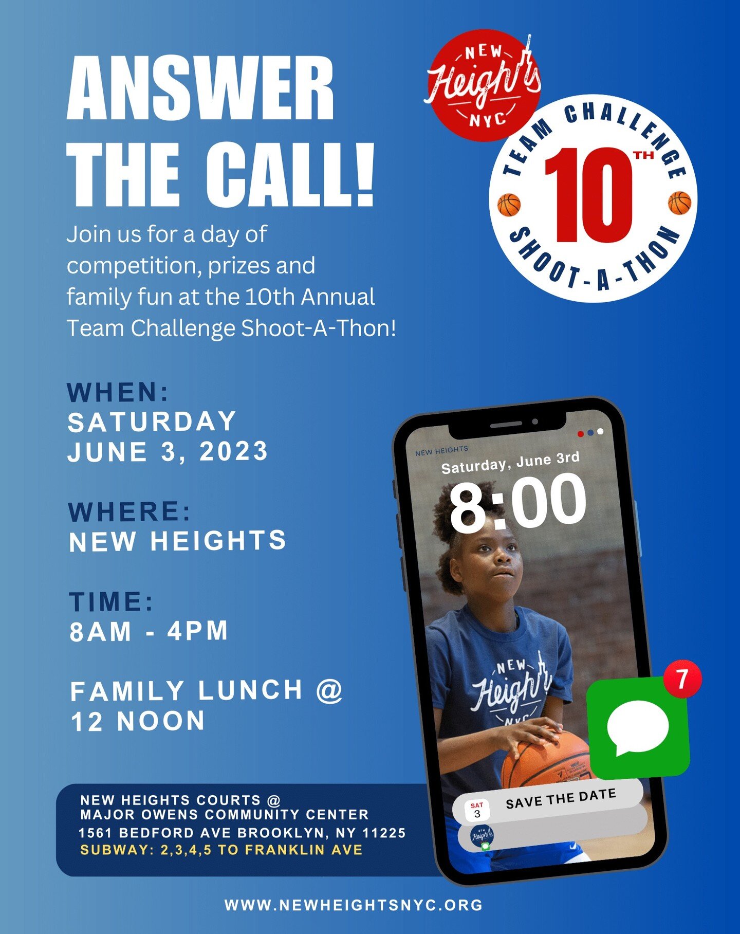 June is coming up, so you know what that means 👀

Come join us at our facility for the 10th Annual Team Challenge Shoot-A-Thon! Our yearly fundraiser is filled with competition, prizes, and family fun all day from 8AM-4PM June 3rd 🎉

So how does th