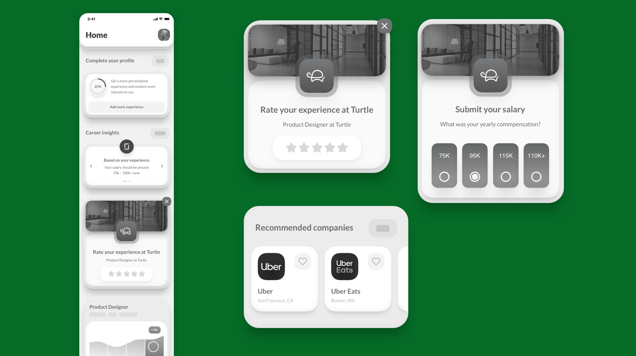 Recommendations are based off data the user contributes. They are rewarded with more highly personalized data the more they engage.