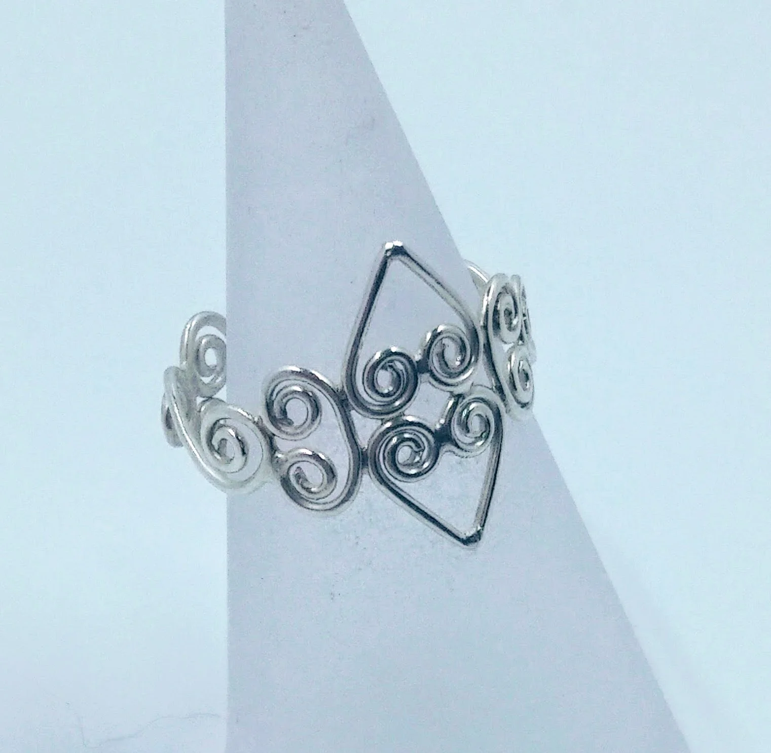 Silver wirework ring - BUY