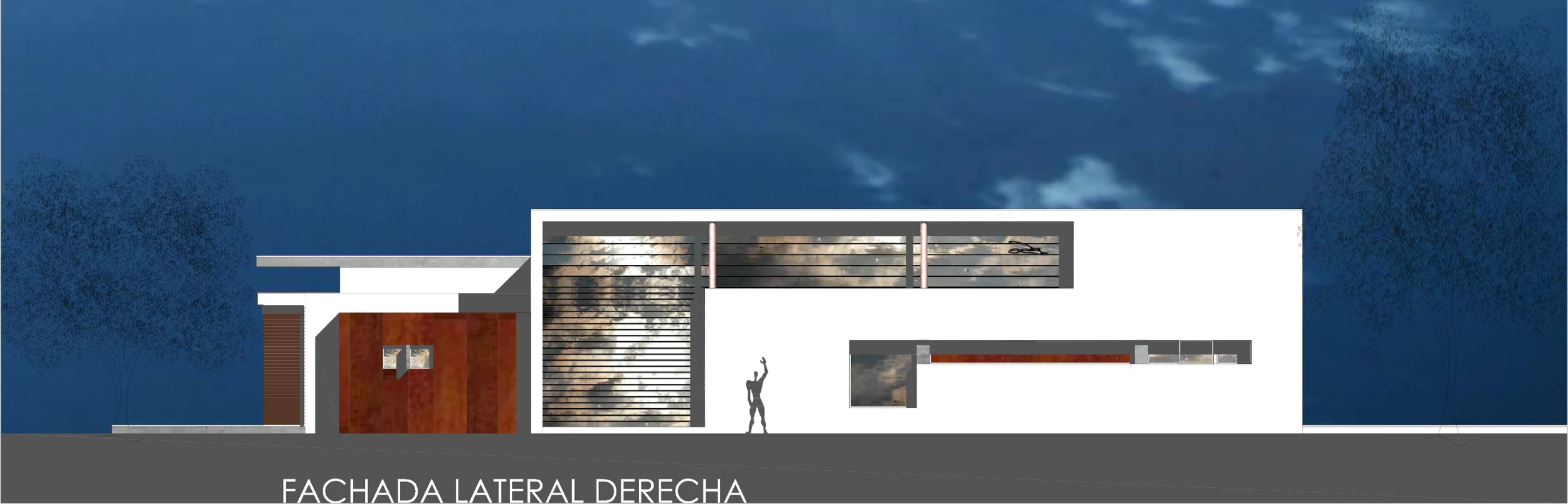 FACHADA LATERAL DERECHA